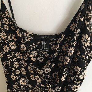 Forever 21 Floral Wrap Dress